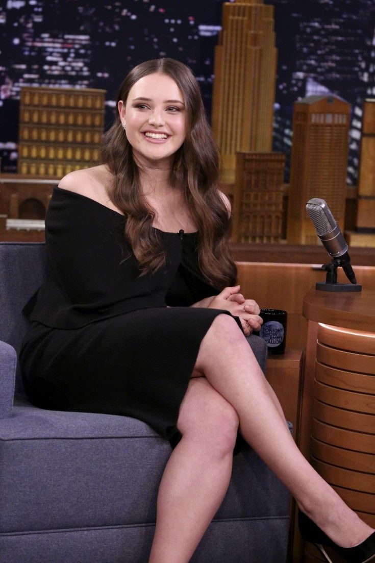 Katherine Langford in Black Dress Wallpapers