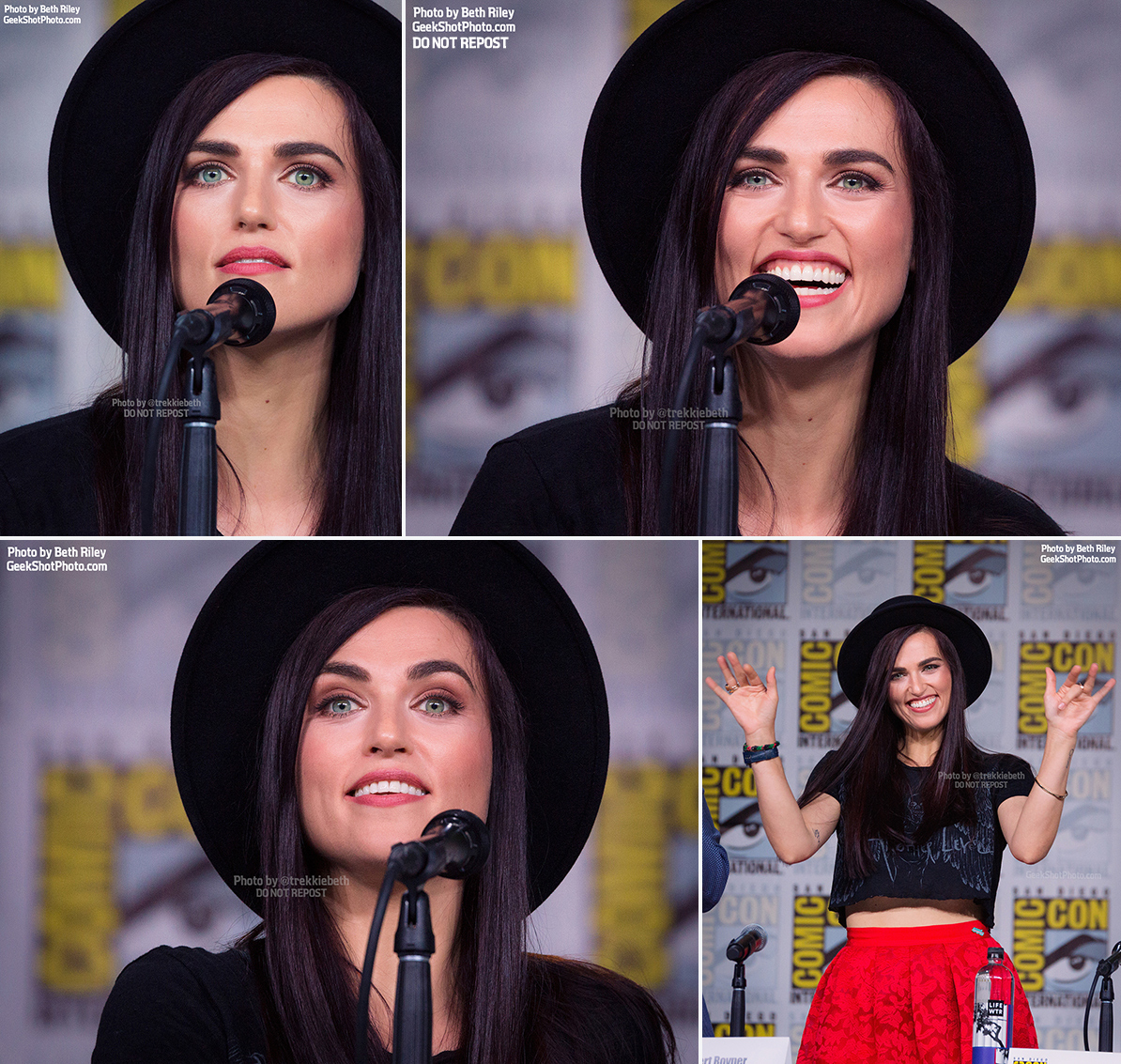 Katie McGrath Comic-Con Photoshoot Wallpapers