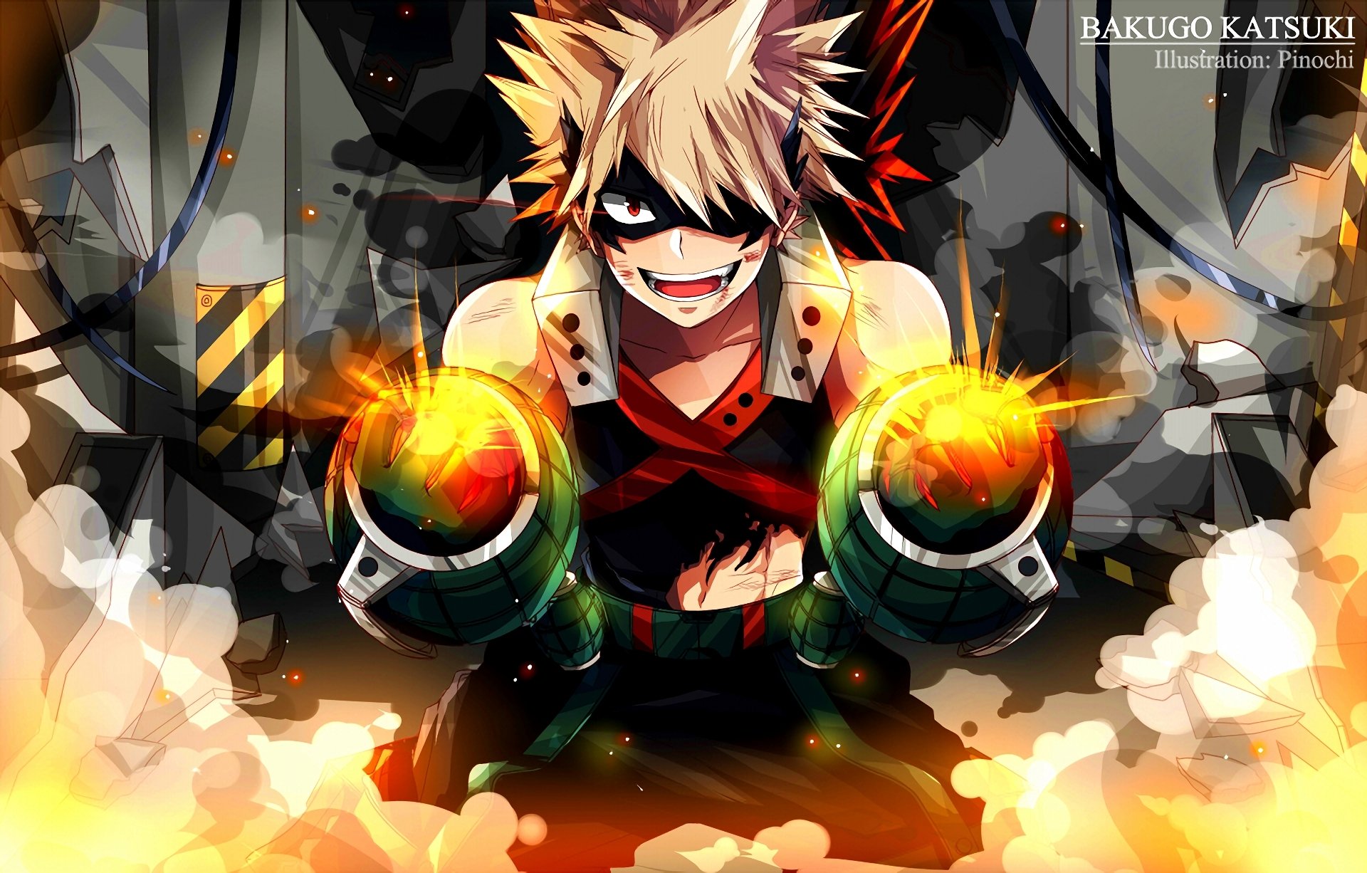 Katsuki Bakugou From My Hero Academia Wallpapers