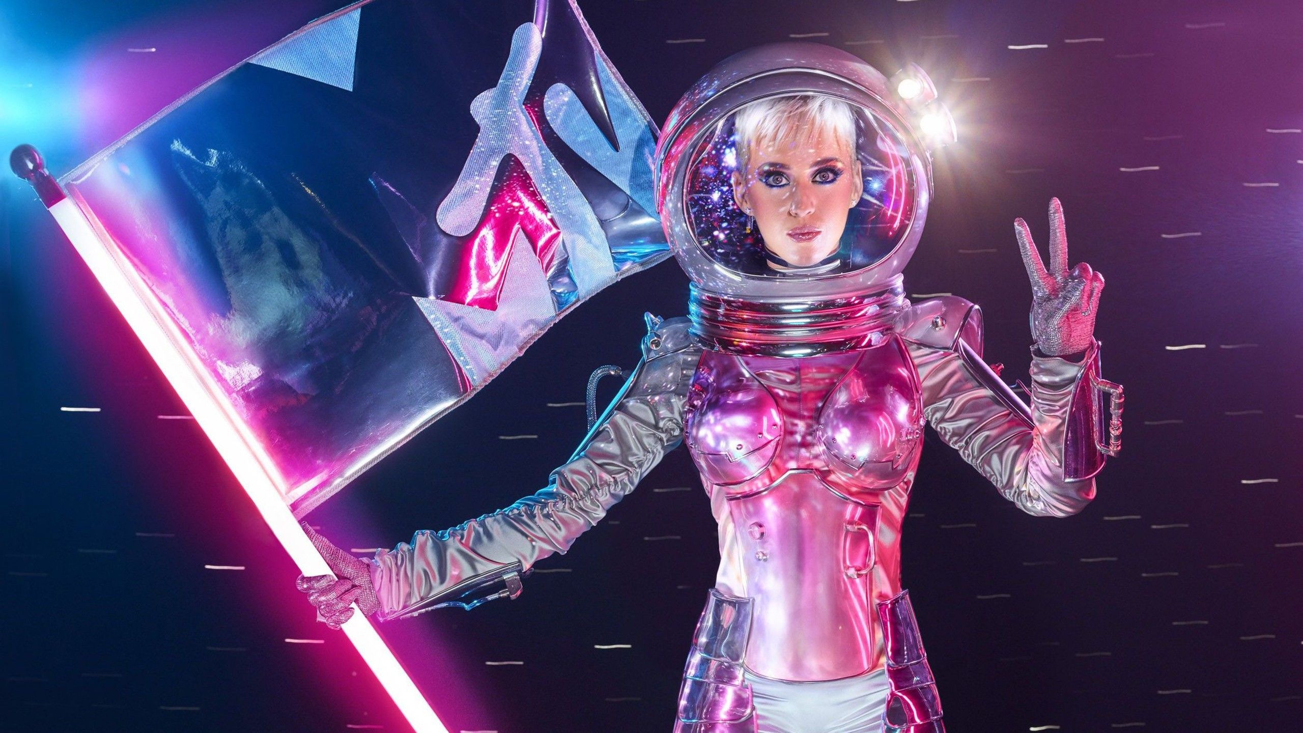 Katy Perry as Astronaut MTV Wallpapers