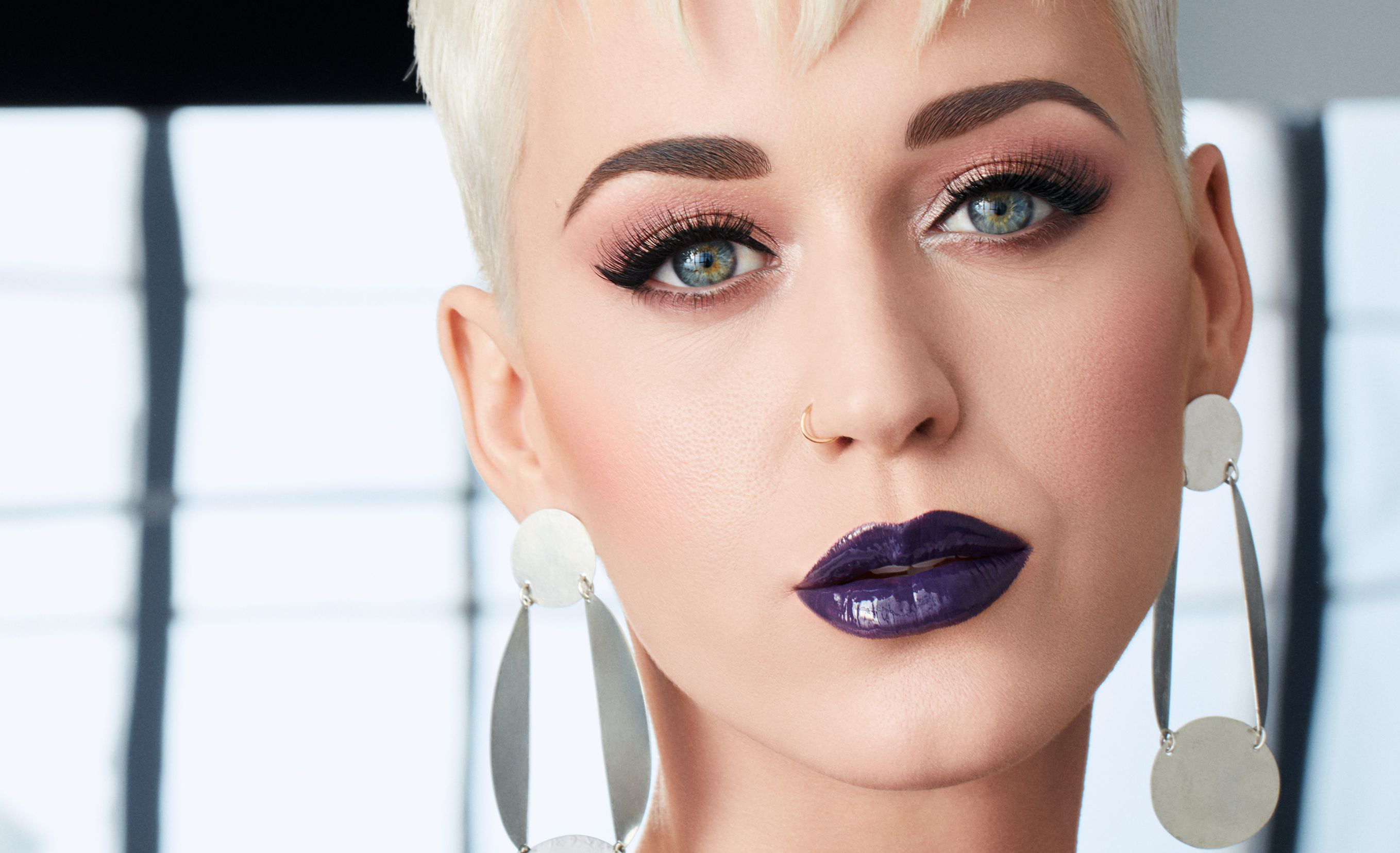 Katy Perry Face And Eyes Wallpapers