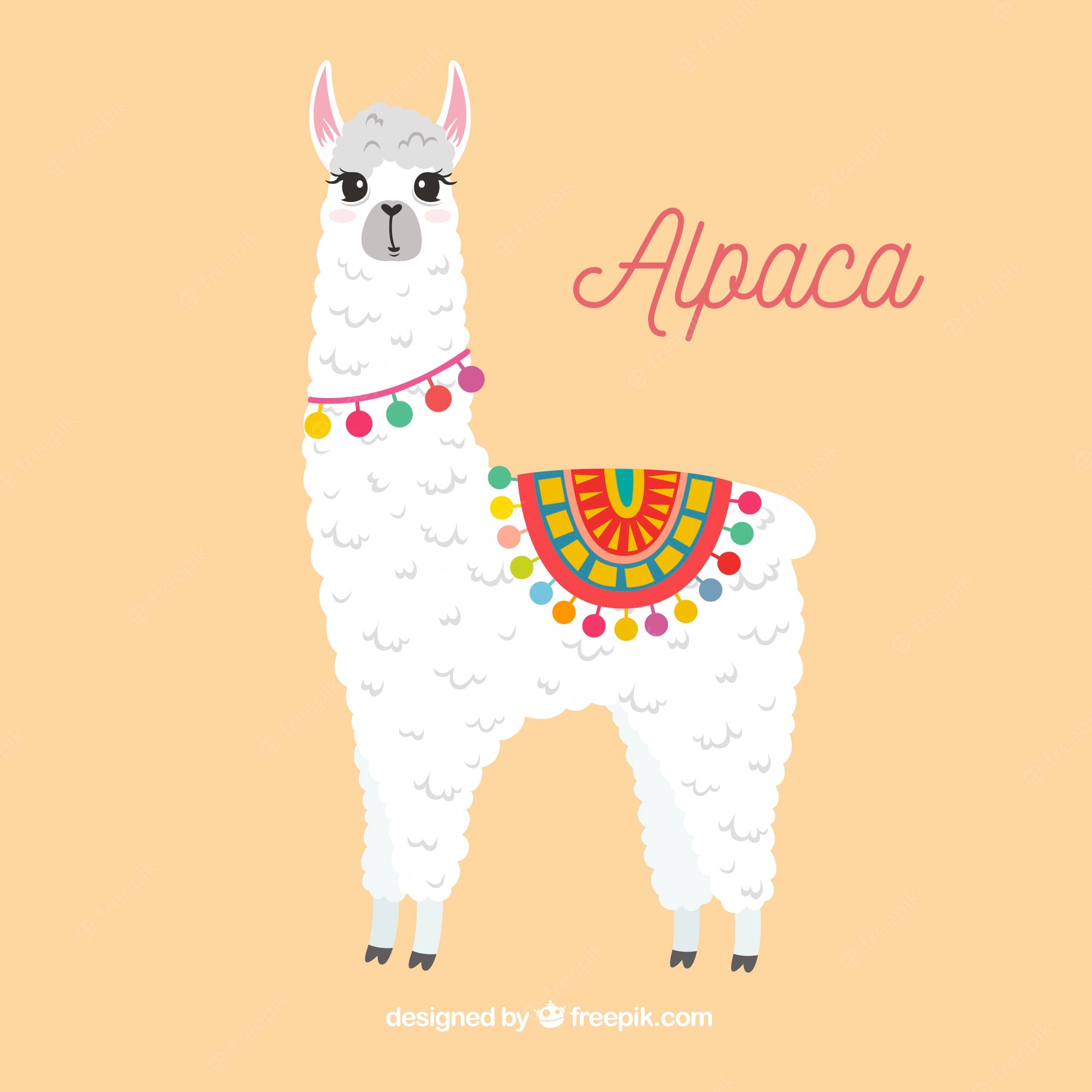 Kawaii Alpaca Wallpapers