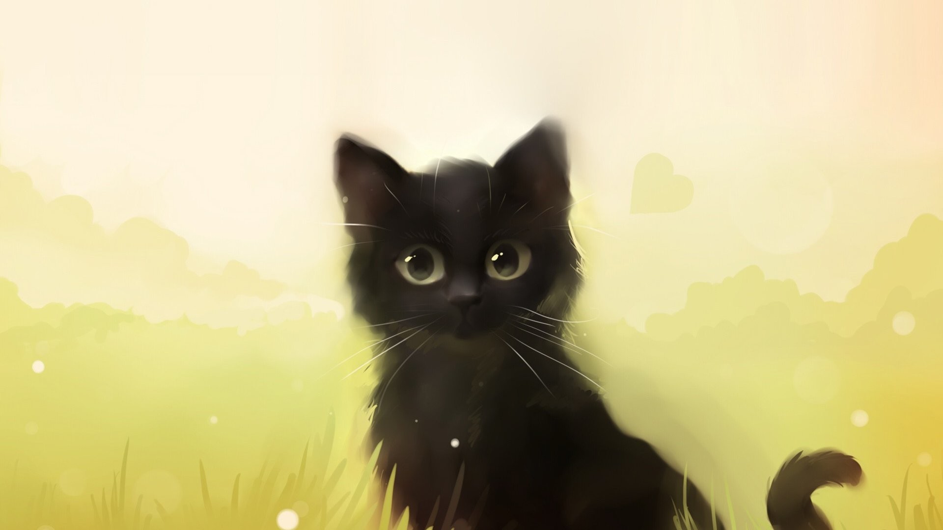 Kawaii Black Cat Wallpapers