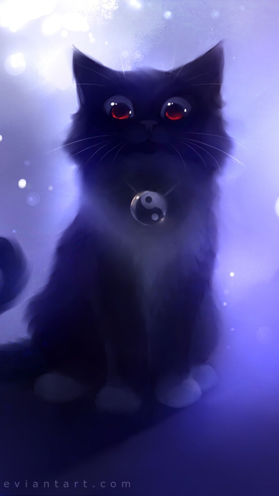 Kawaii Black Cat Wallpapers