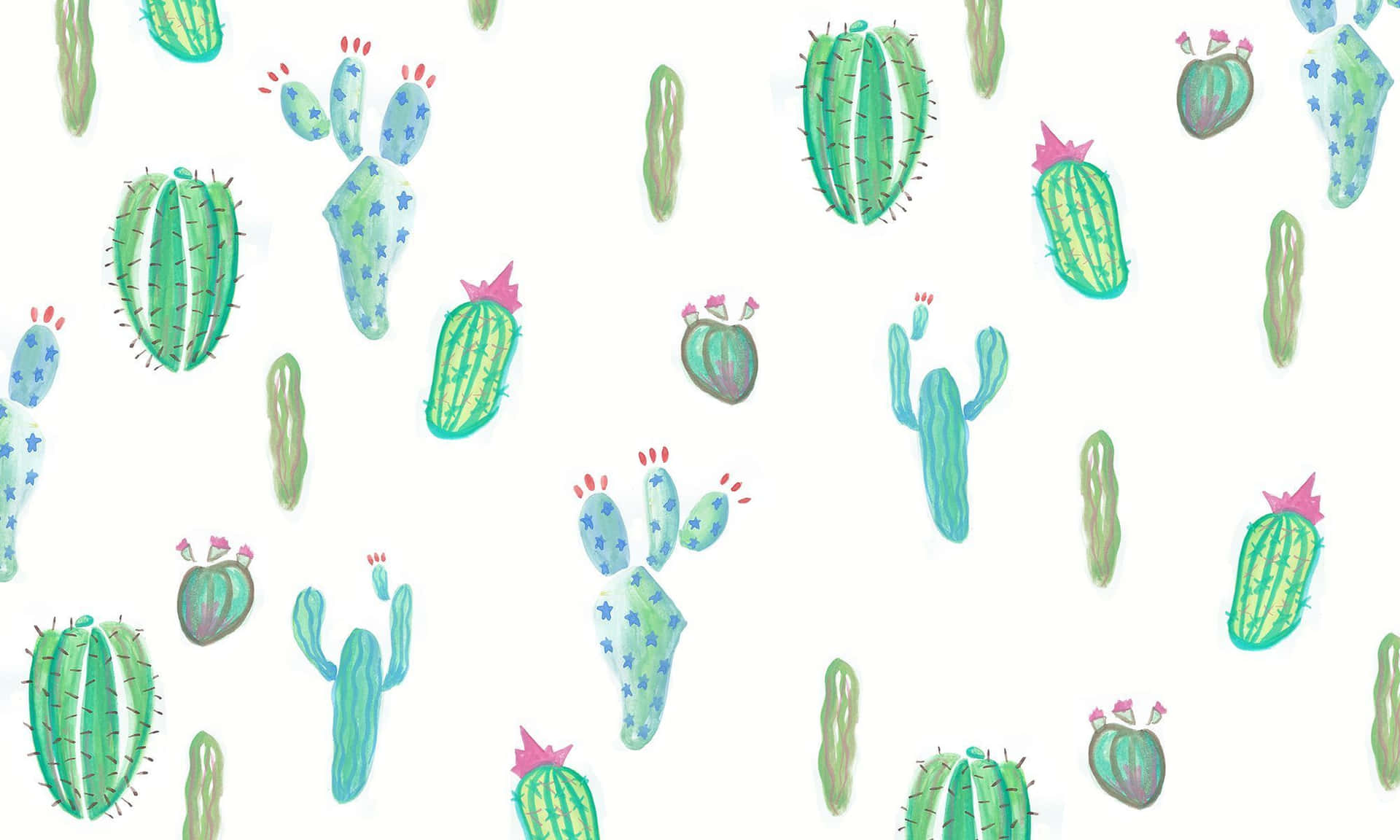 Kawaii Cactus Wallpapers