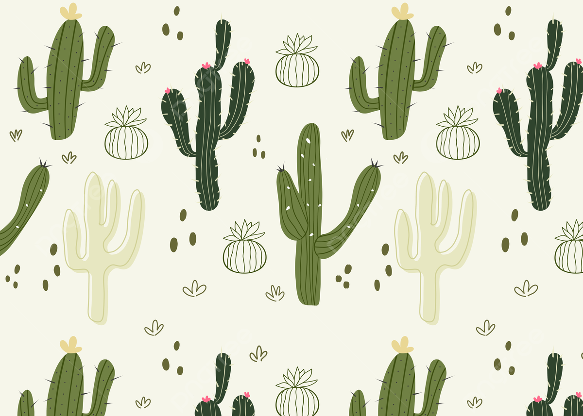 Kawaii Cactus Wallpapers