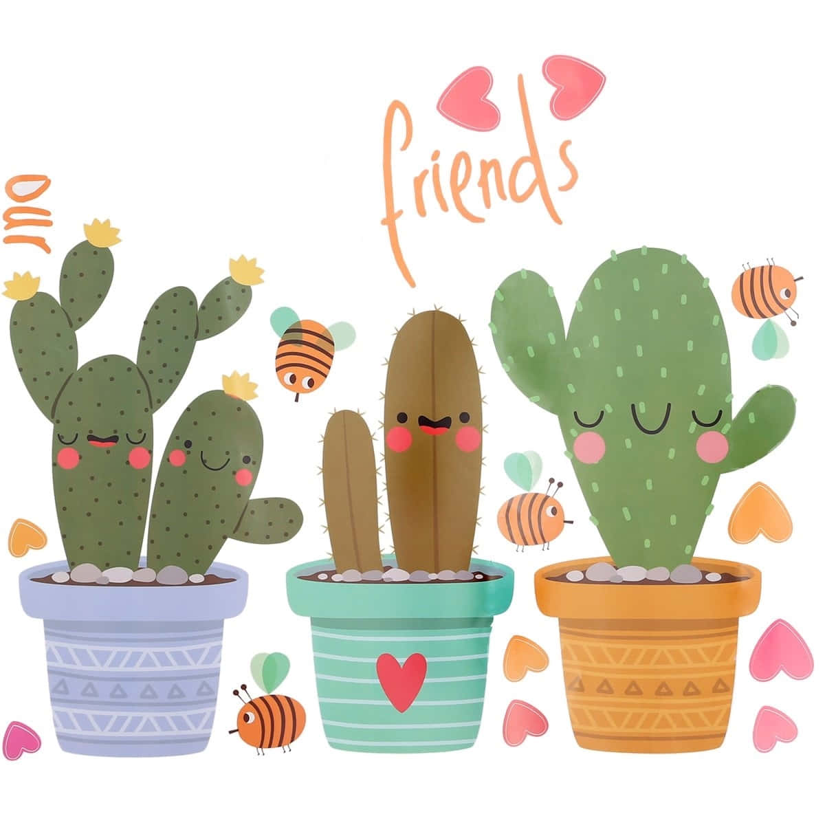 Kawaii Cactus Wallpapers