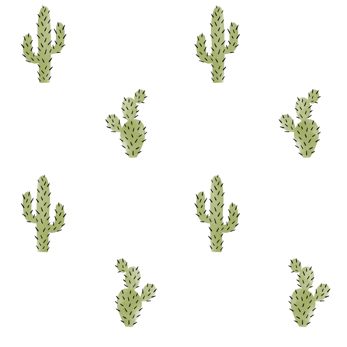 Kawaii Cactus Wallpapers