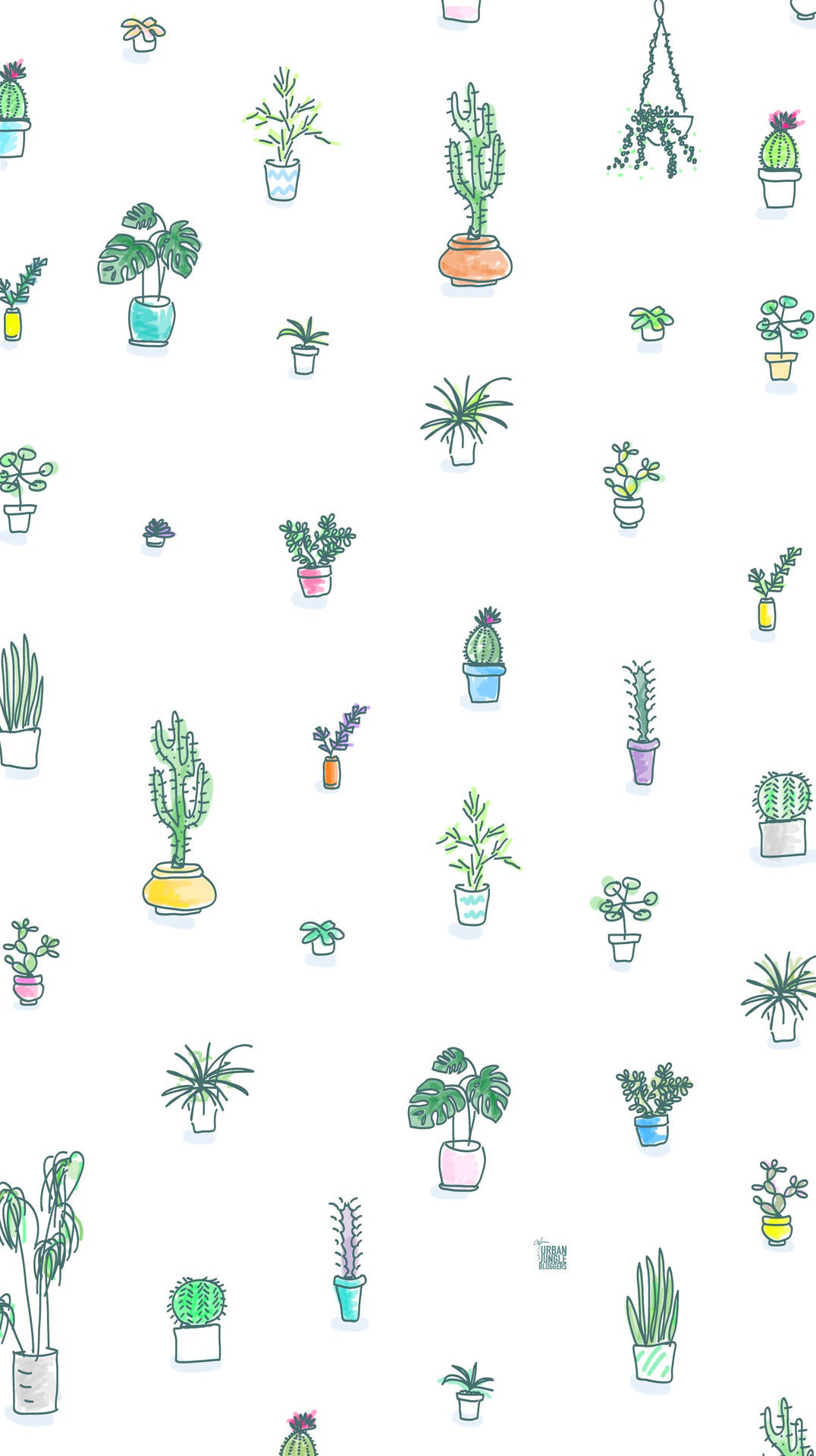 Kawaii Cactus Wallpapers