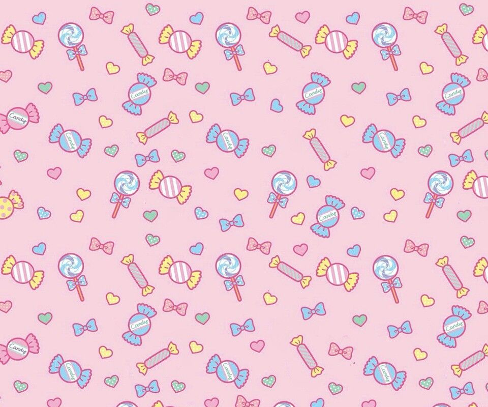 Kawaii Candy Background