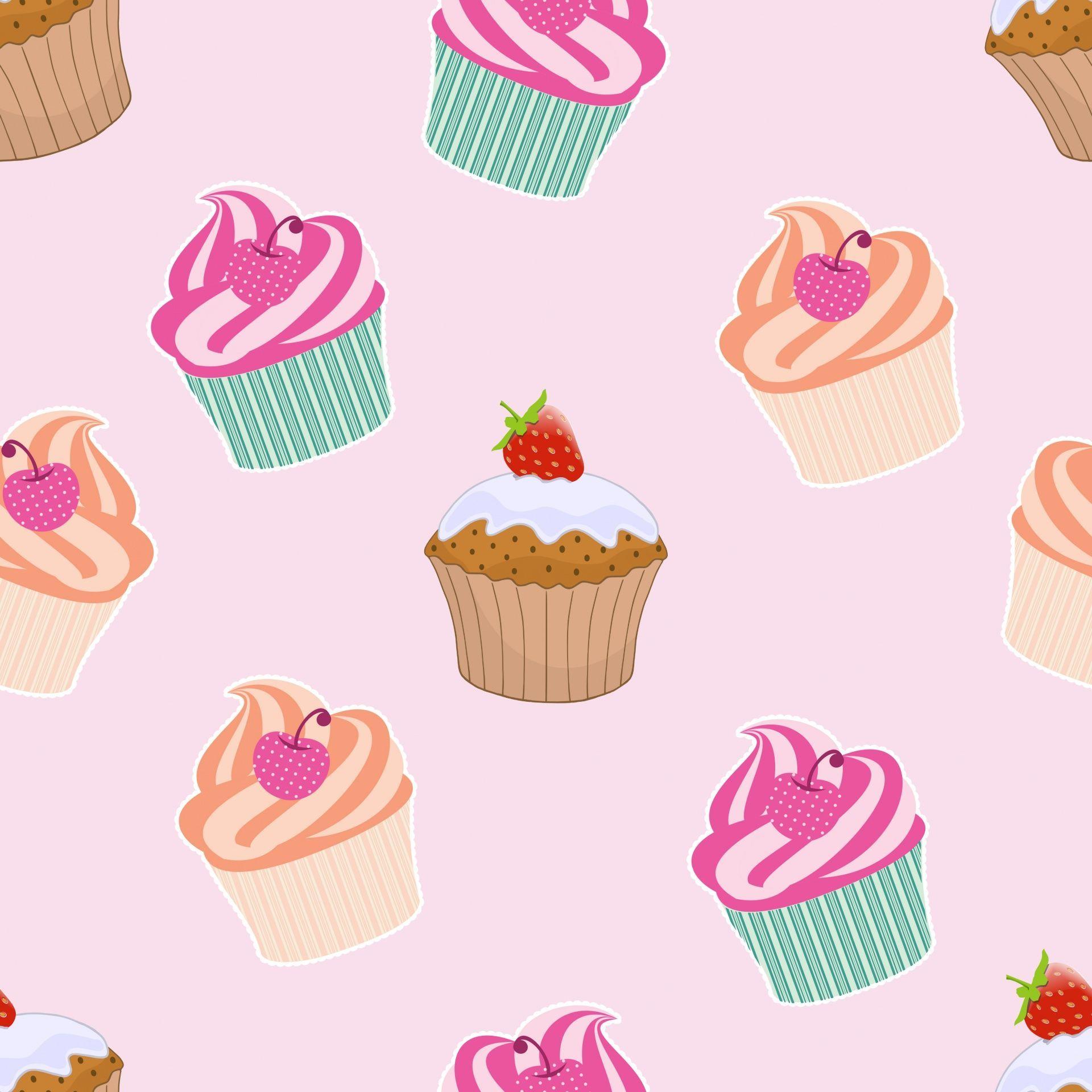 Kawaii Cupcake Wallpapers