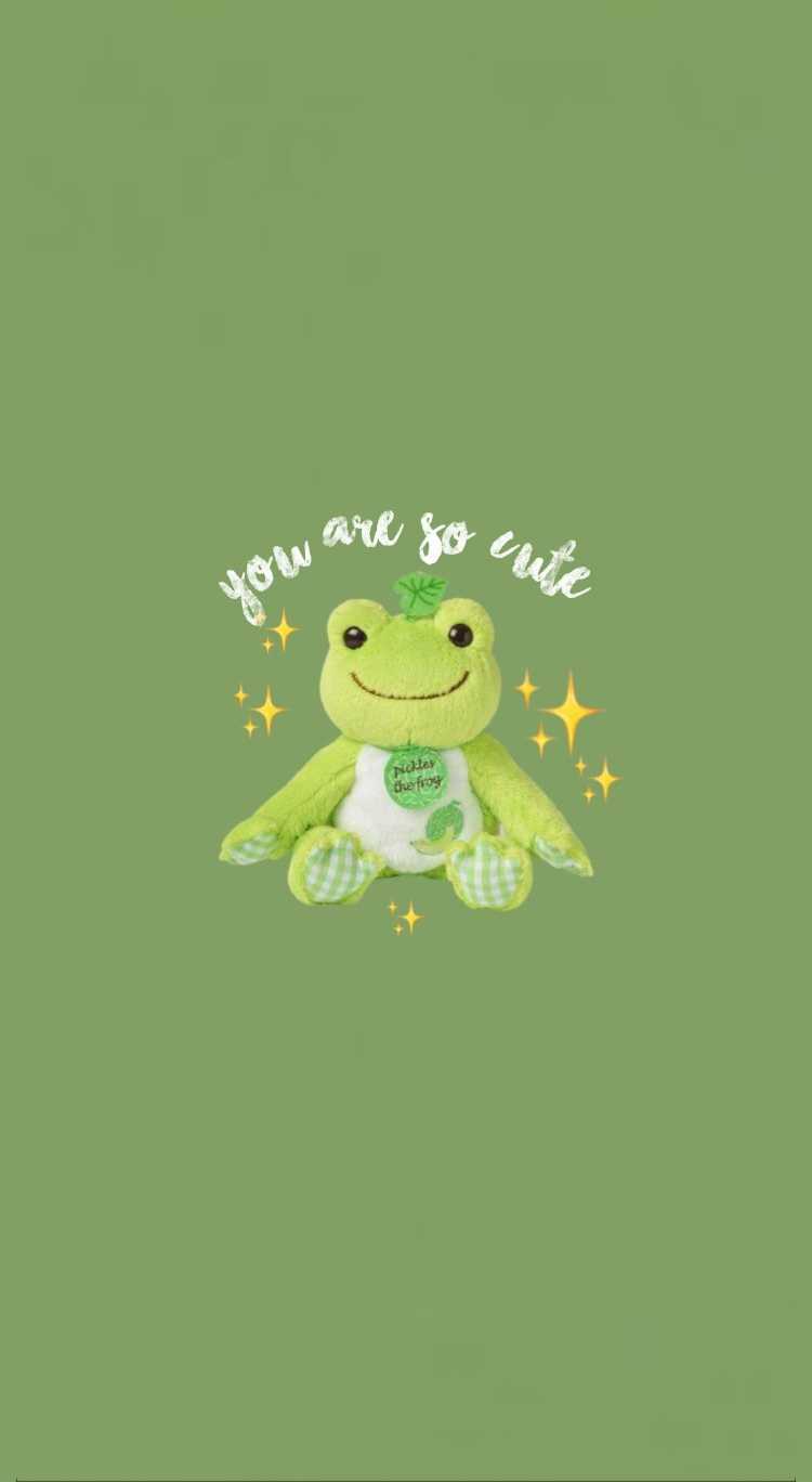 Kawaii Cute Frog Drawing Wallpapers