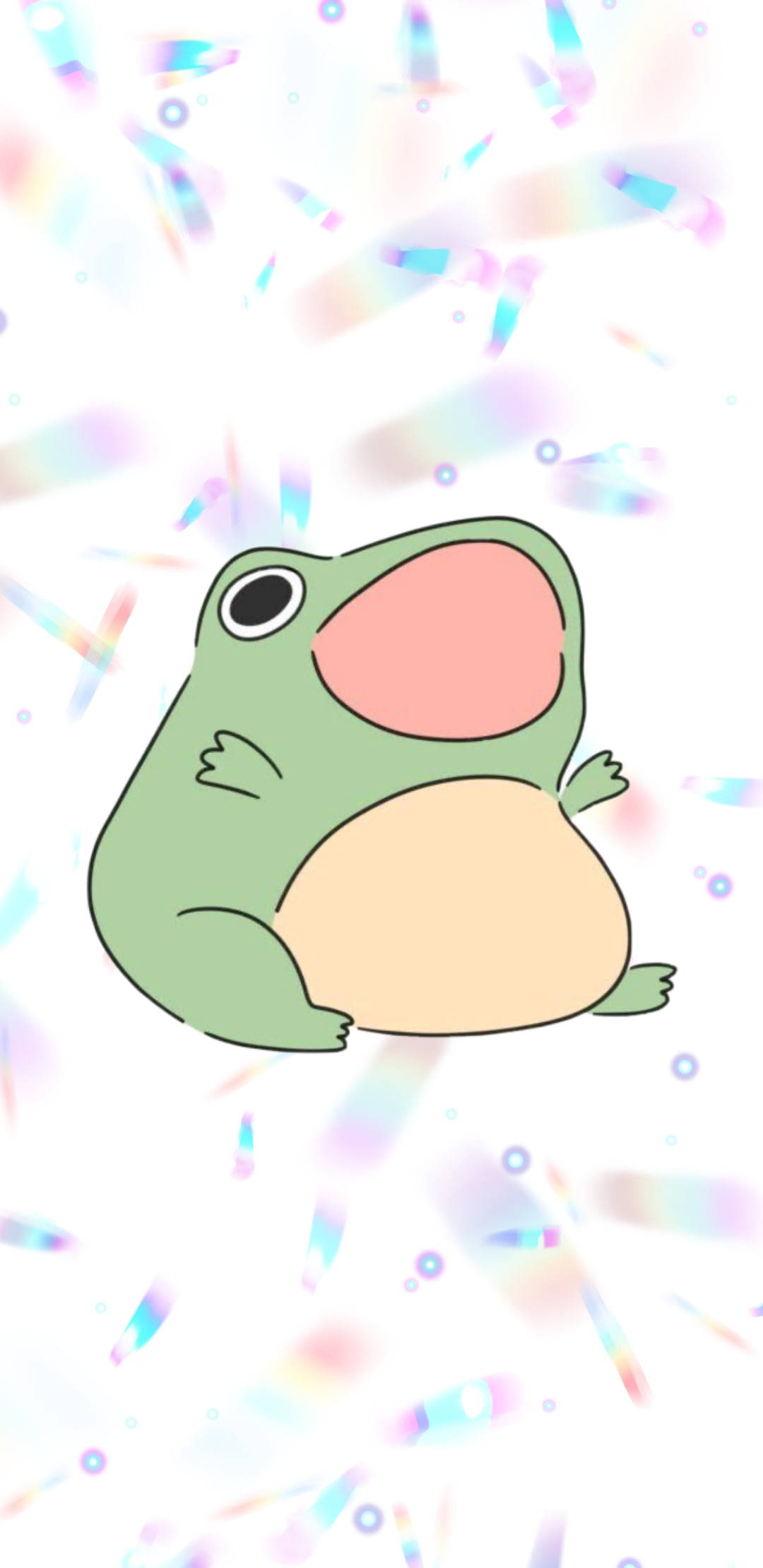 Kawaii Cute Frog Drawing Wallpapers