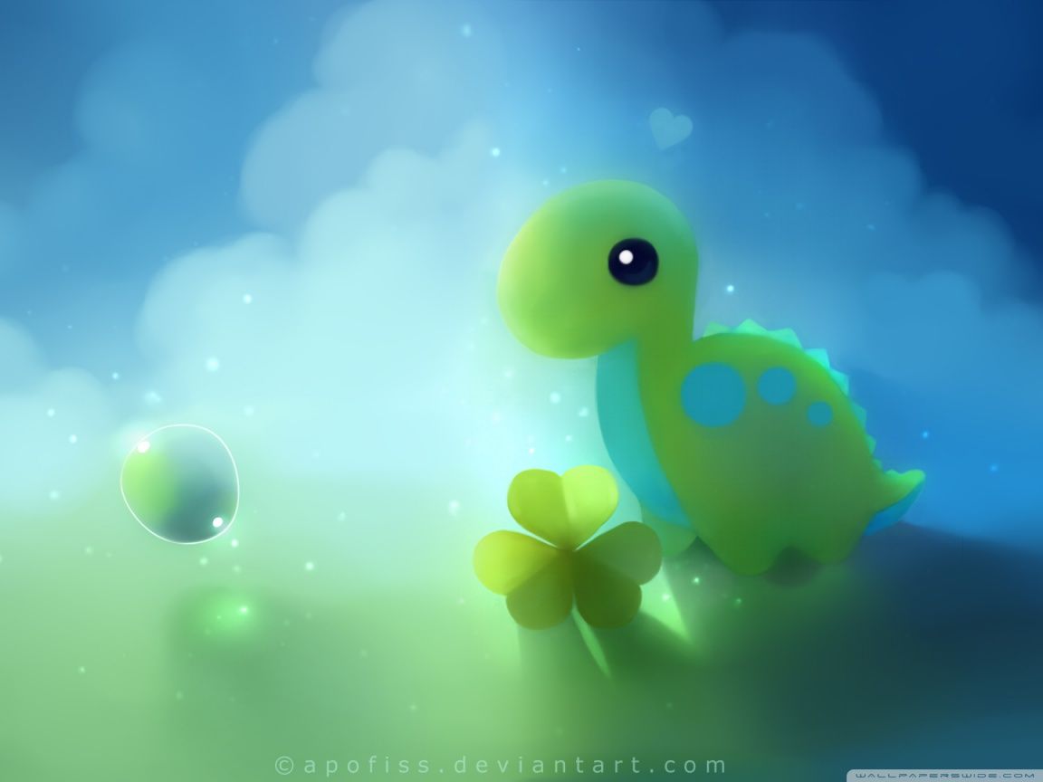 Kawaii Dino Cute Wallpapers