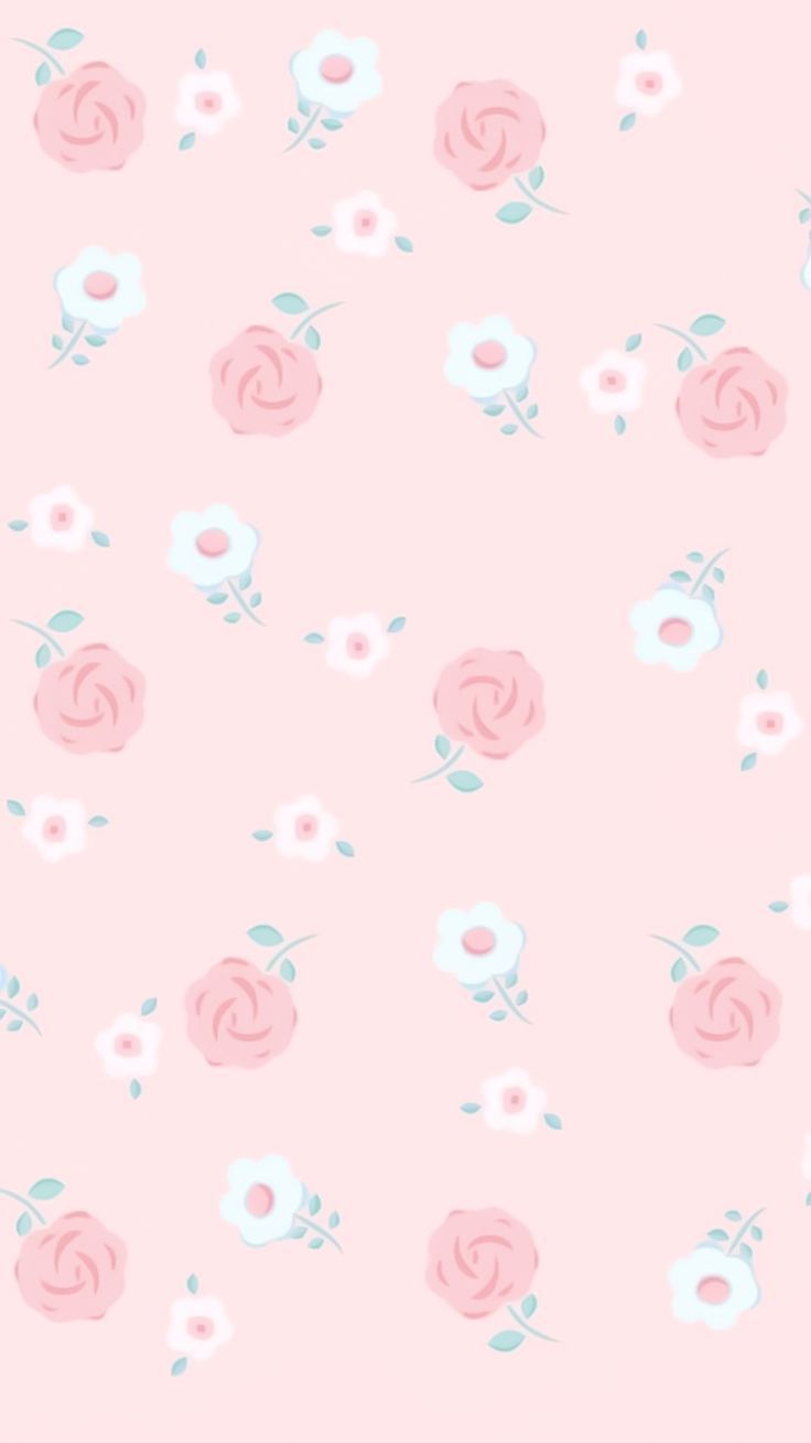 Kawaii Flower Background