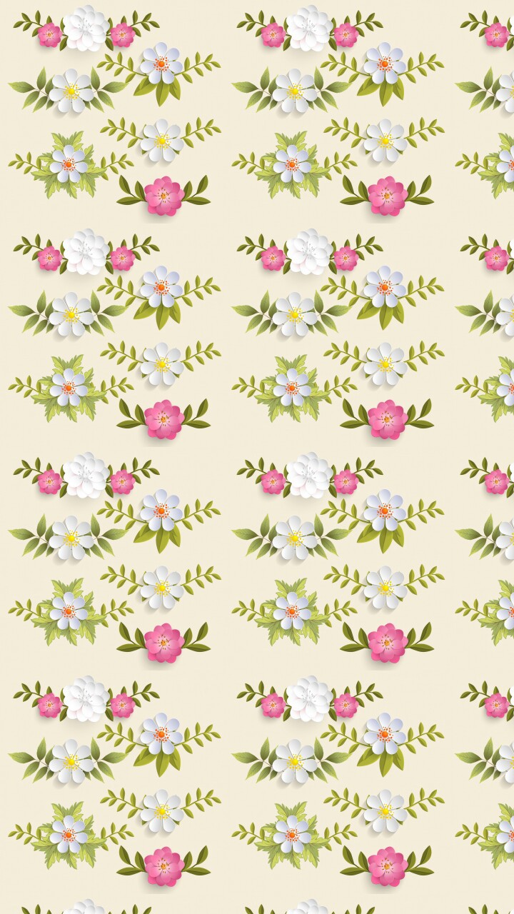 Kawaii Flower Background