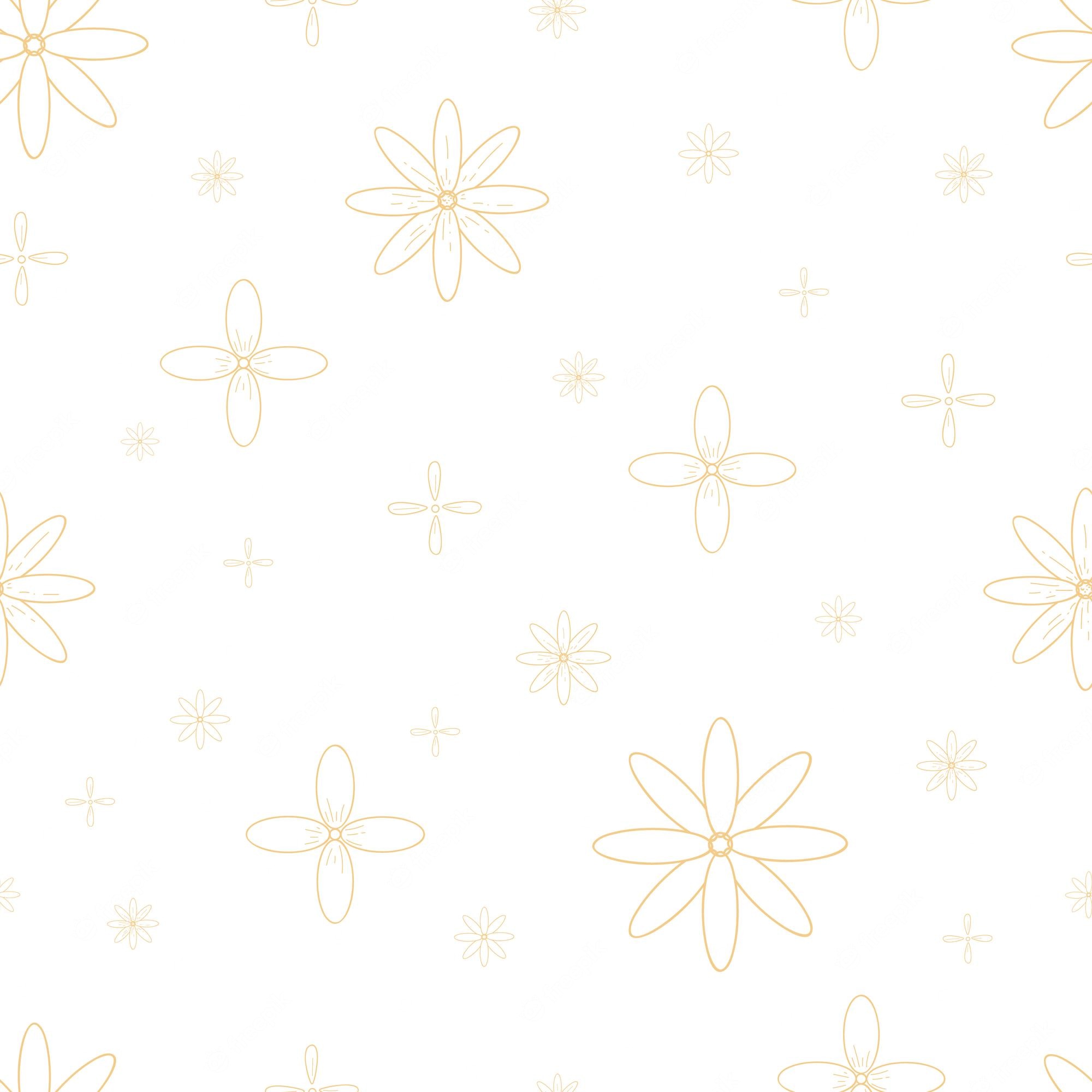 Kawaii Flower Background