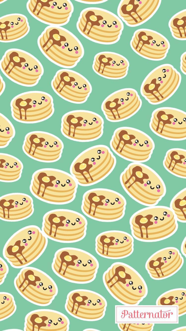 Kawaii Food Background