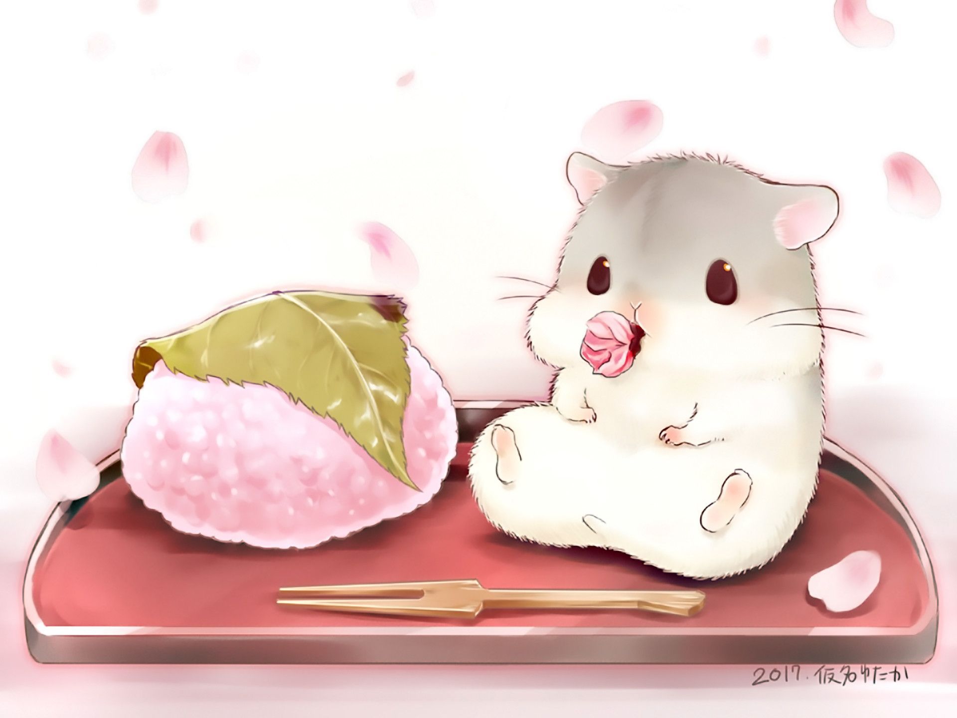 Kawaii Food Background