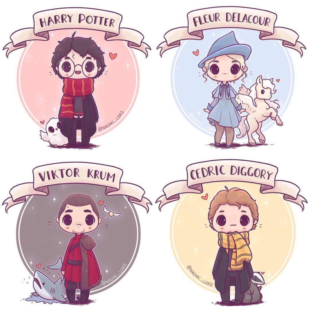 Kawaii Harry Potter Drawings Wallpapers