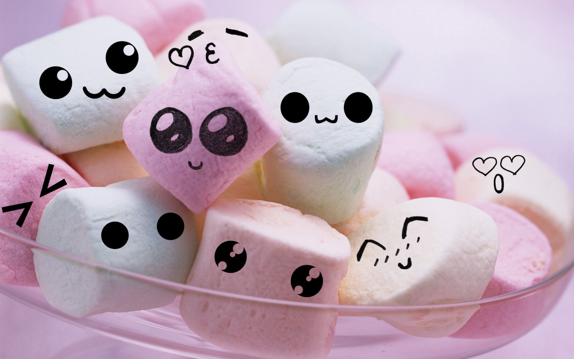 Kawaii Marshmallow Wallpapers