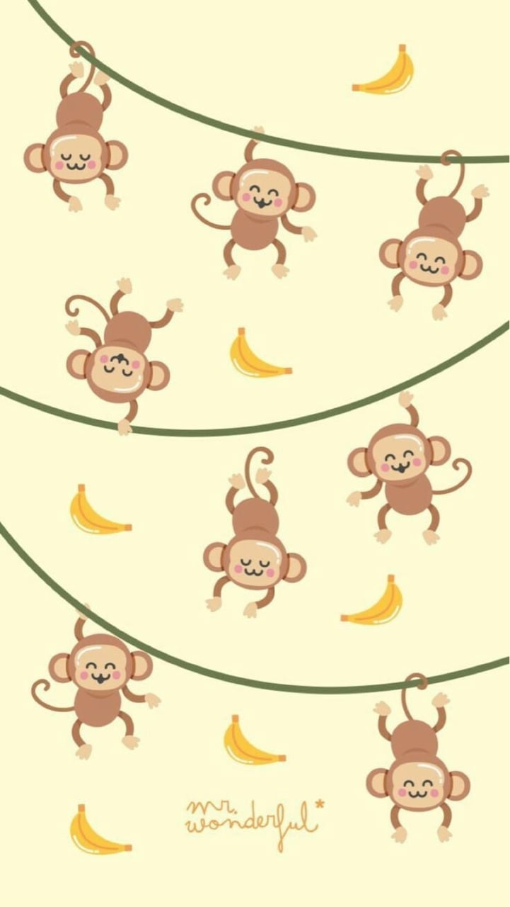 Kawaii Monkey Wallpapers