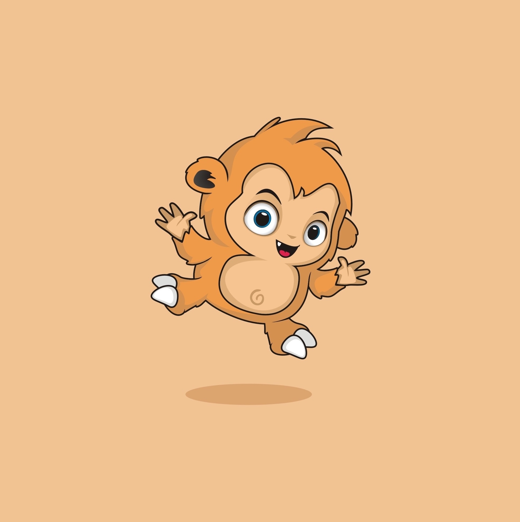 Kawaii Monkey Wallpapers