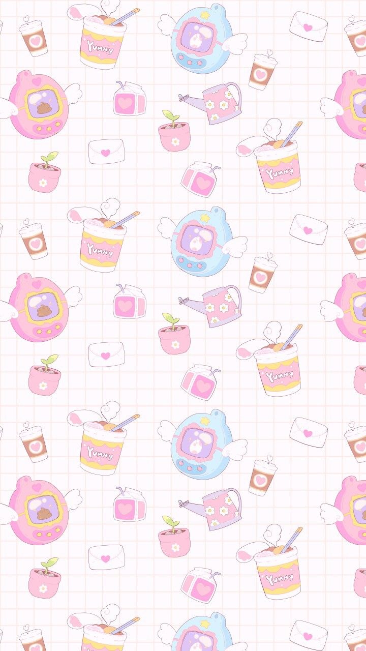 Kawaii Pattern Wallpapers