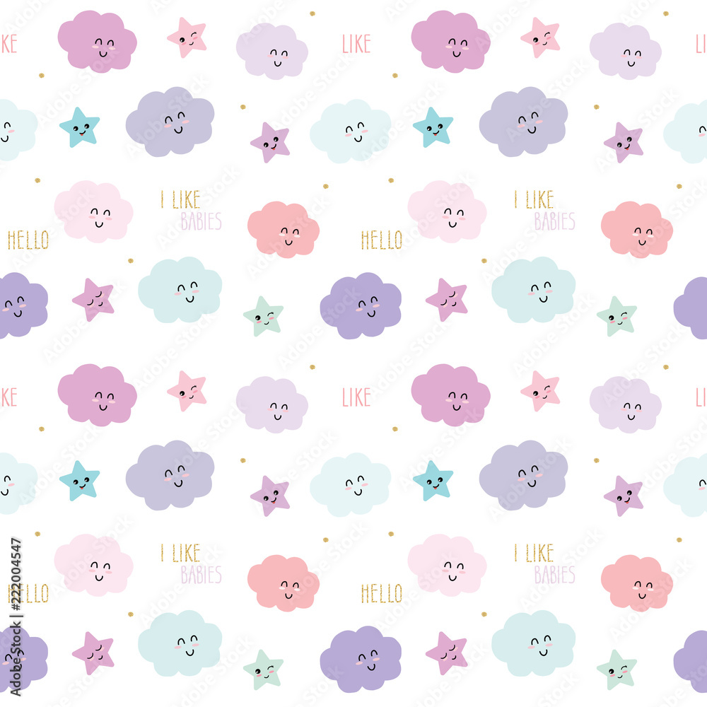 Kawaii Pattern Wallpapers