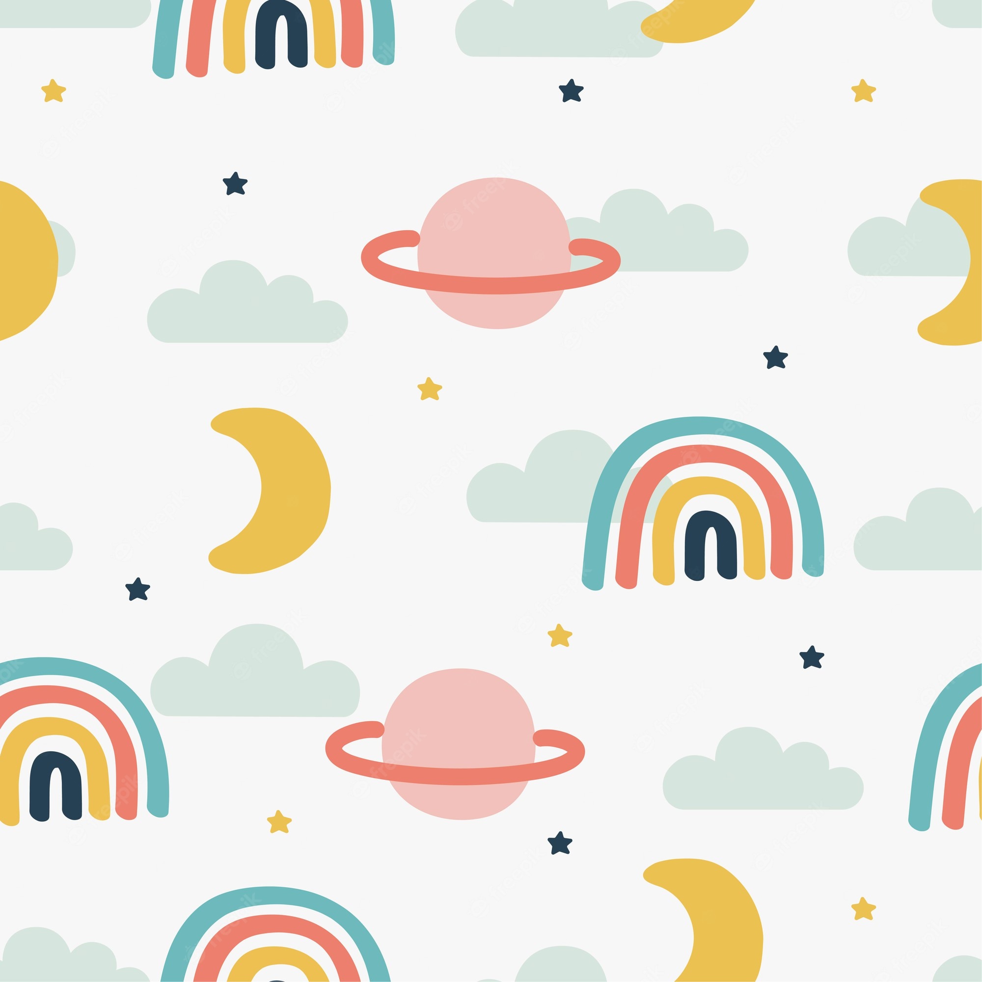 Kawaii Pattern Wallpapers