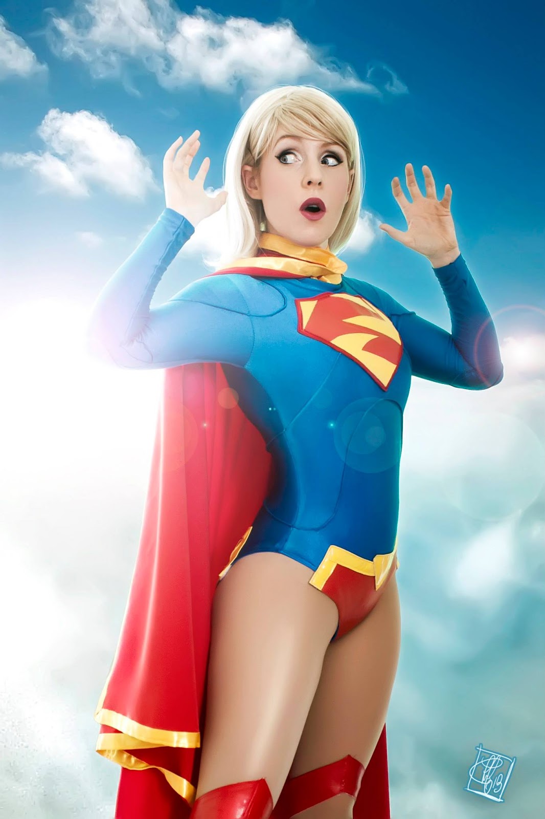 Kawaii Queen Tsun As Supergirl Cosplay Wallpapers