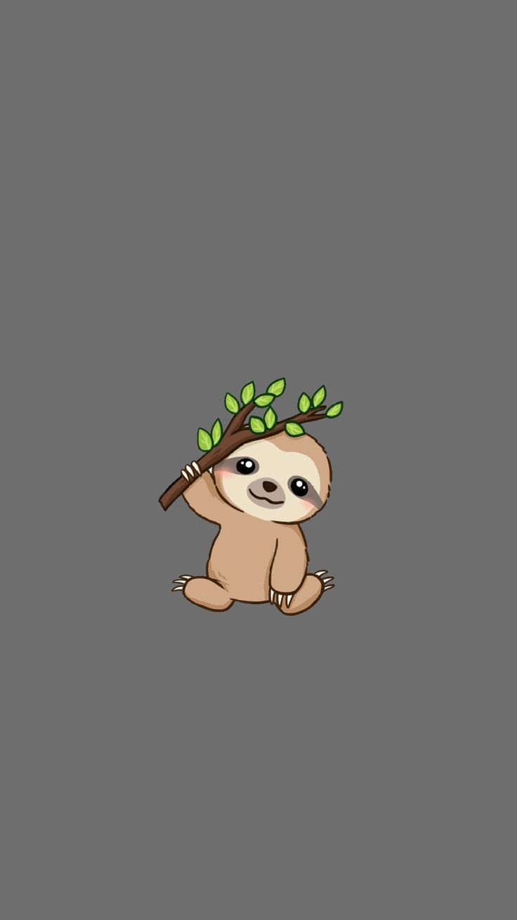 Kawaii Sloth Wallpapers