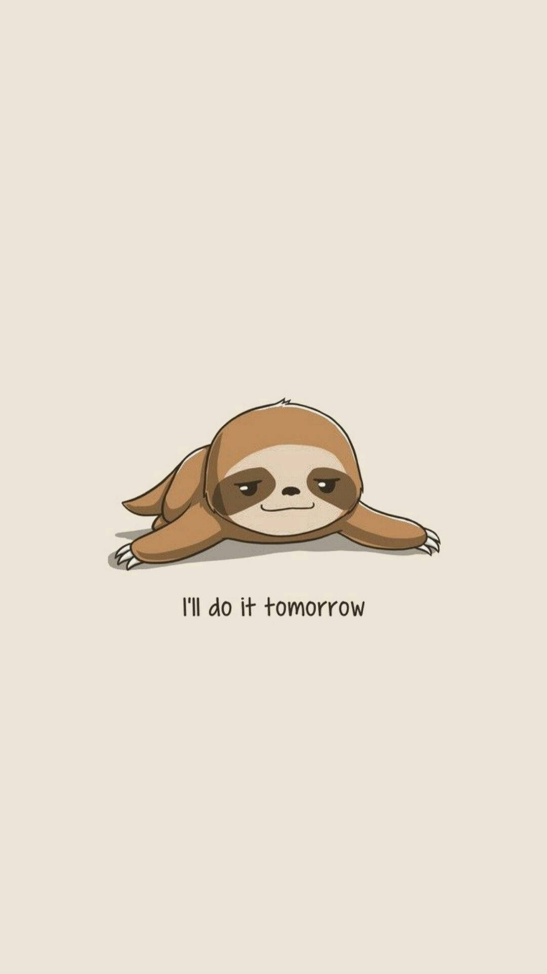 Kawaii Sloth Wallpapers