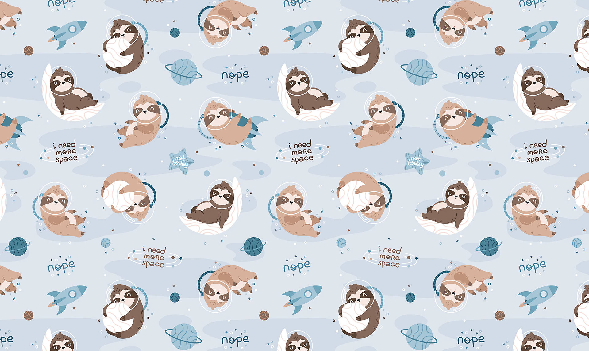 Kawaii Sloth Wallpapers