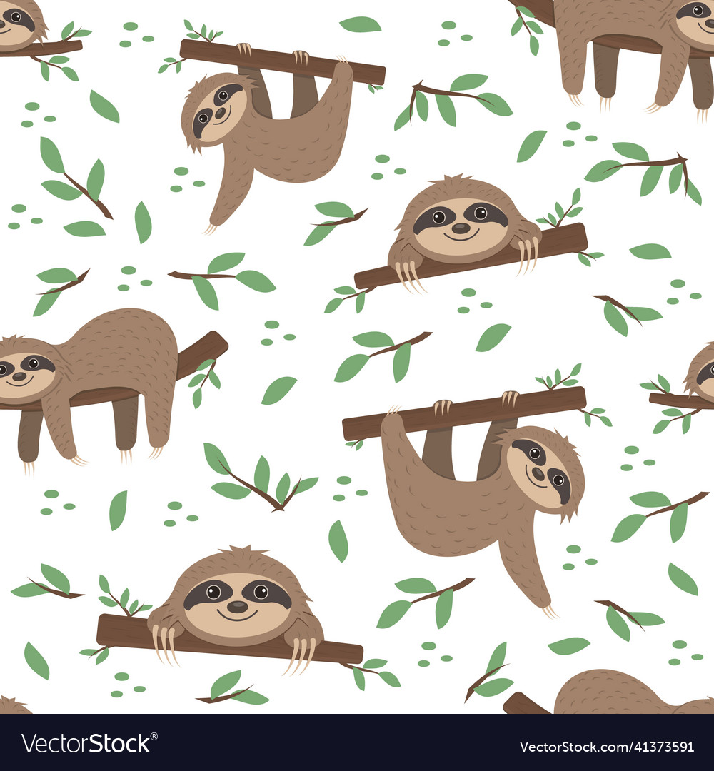 Kawaii Sloth Wallpapers