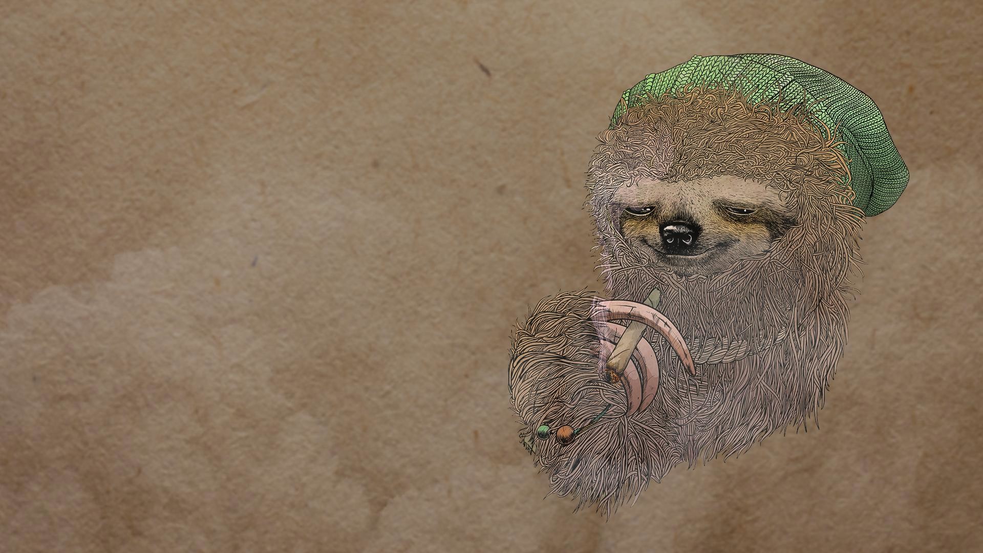 Kawaii Sloth Wallpapers