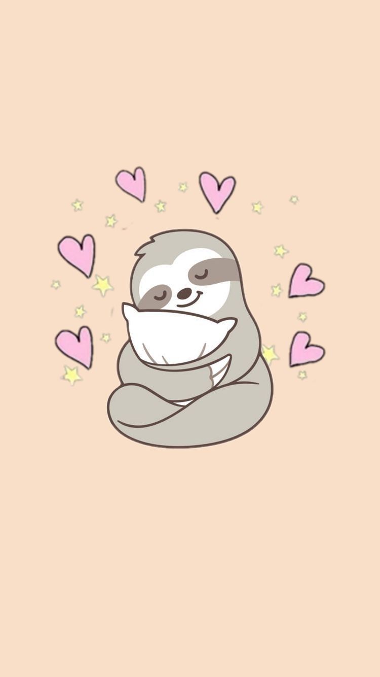 Kawaii Sloth Wallpapers