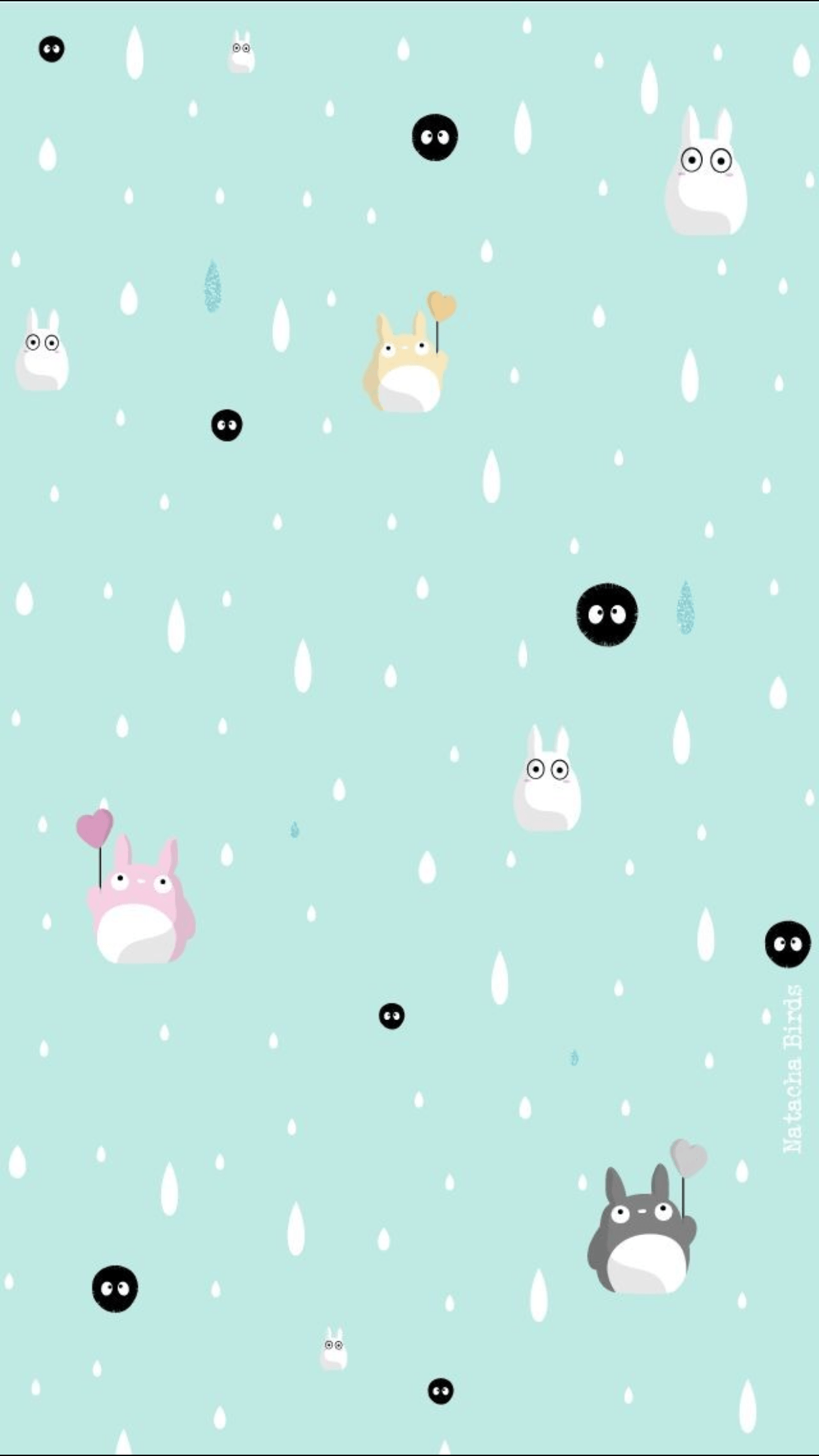 Kawaii Totoro Wallpapers