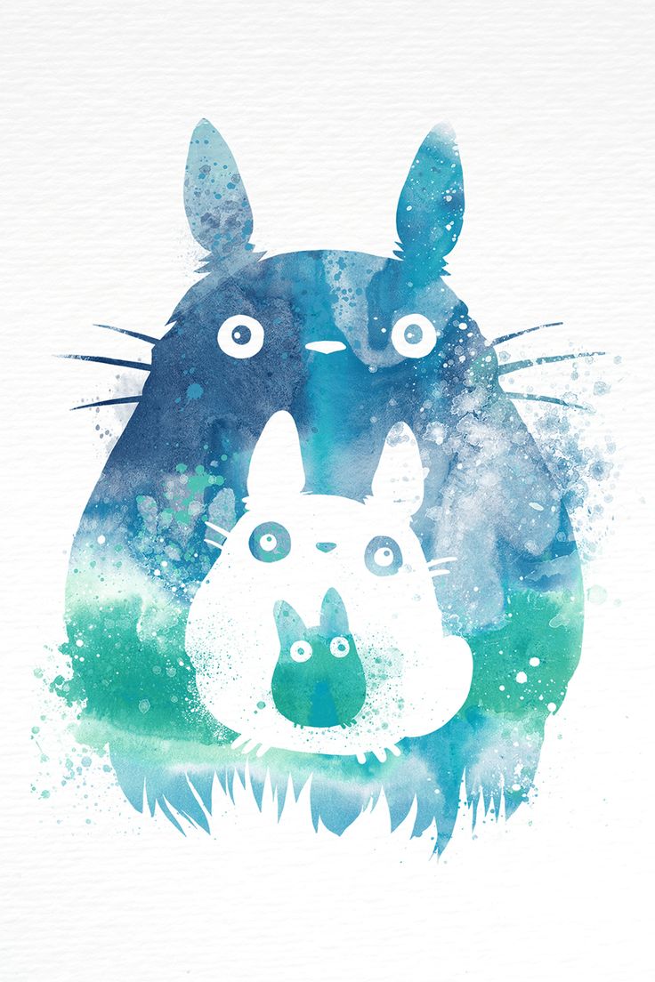 Kawaii Totoro Wallpapers