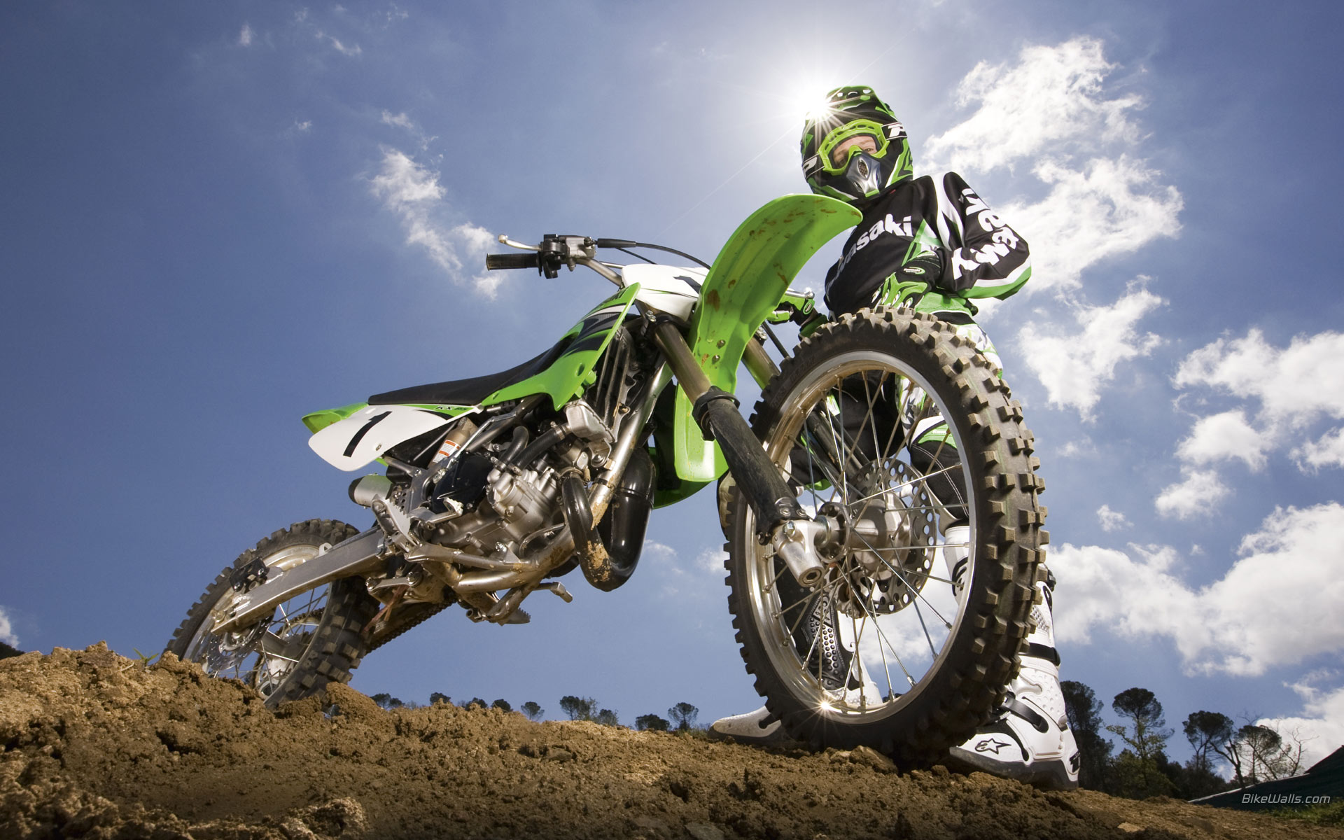 Kawasaki Dirt Bike Wallpapers