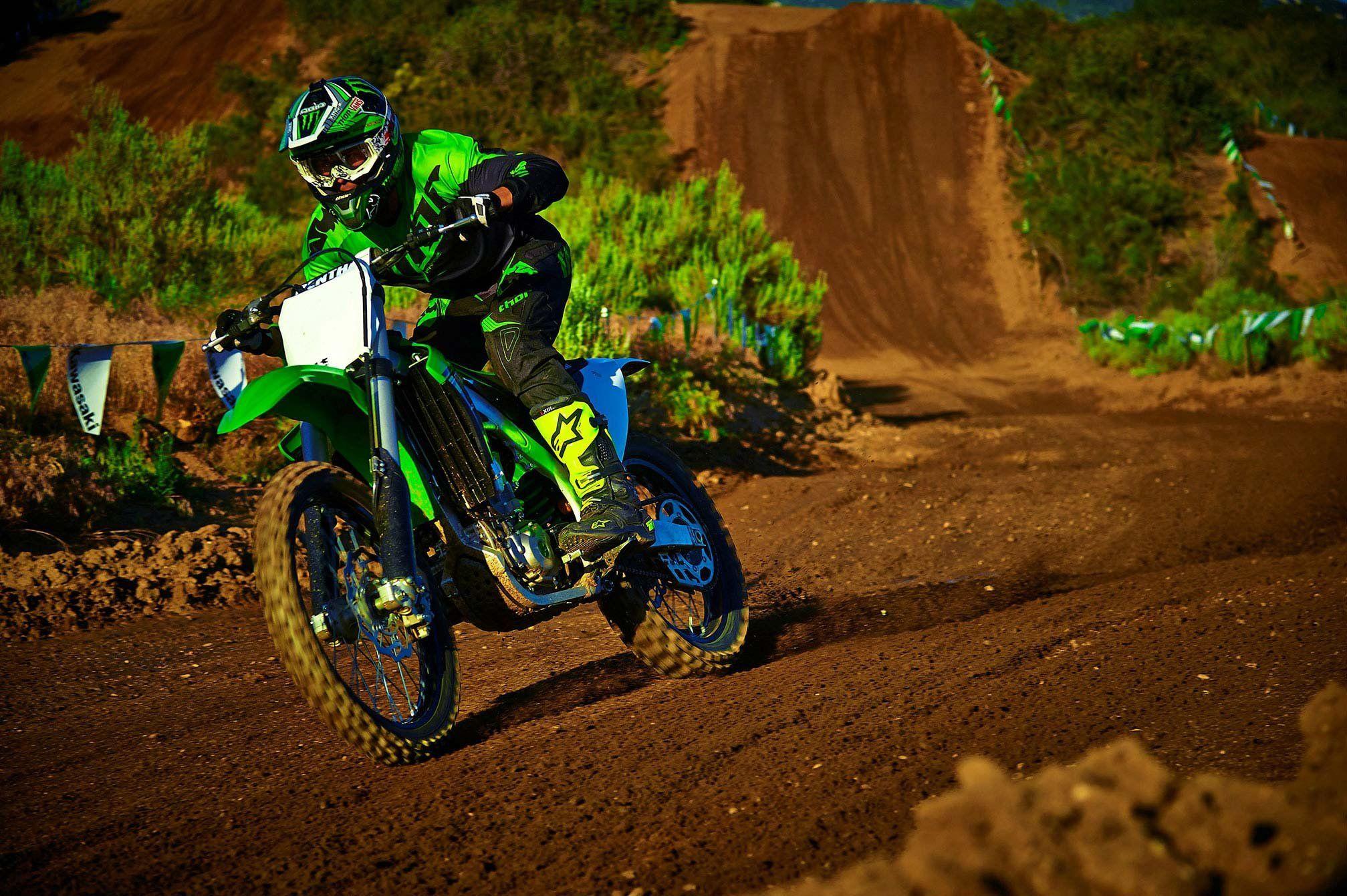 Kawasaki Dirt Bike Wallpapers