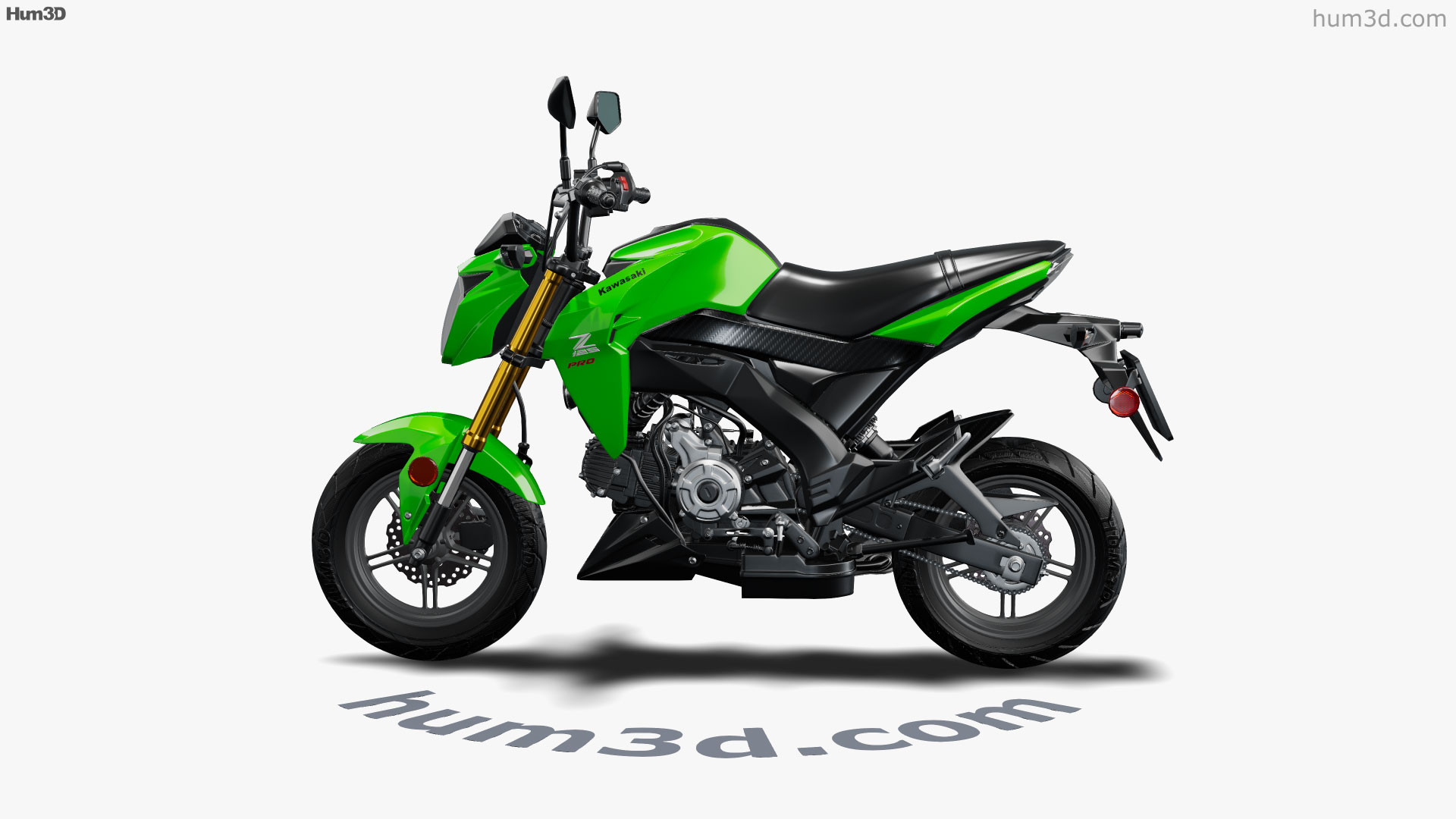 Kawasaki Z125 Pro Wallpapers