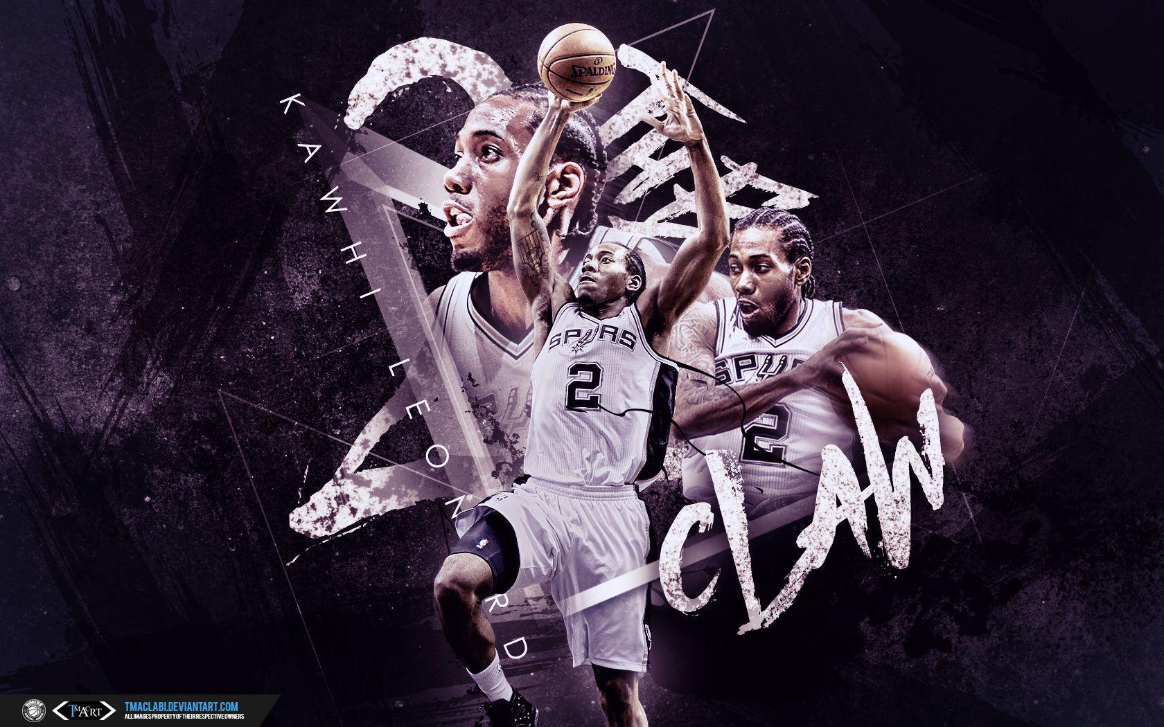 Kawhi Leonard Dunk Wallpapers