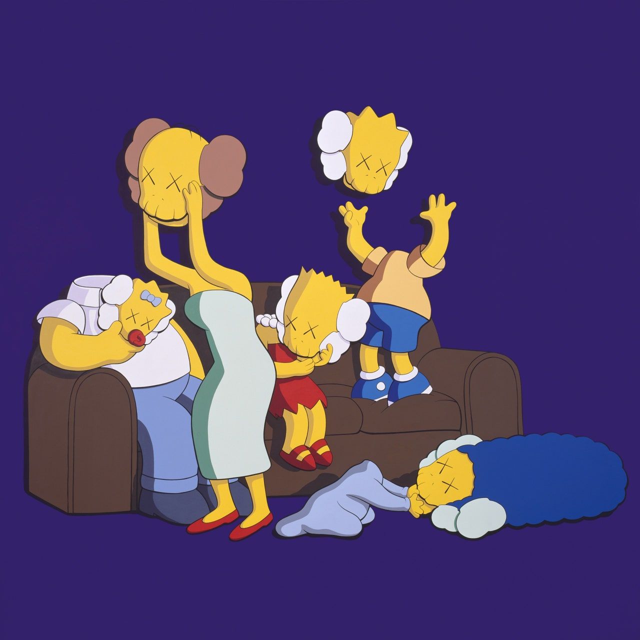 Kaws Simpsons Poster Wallpapers