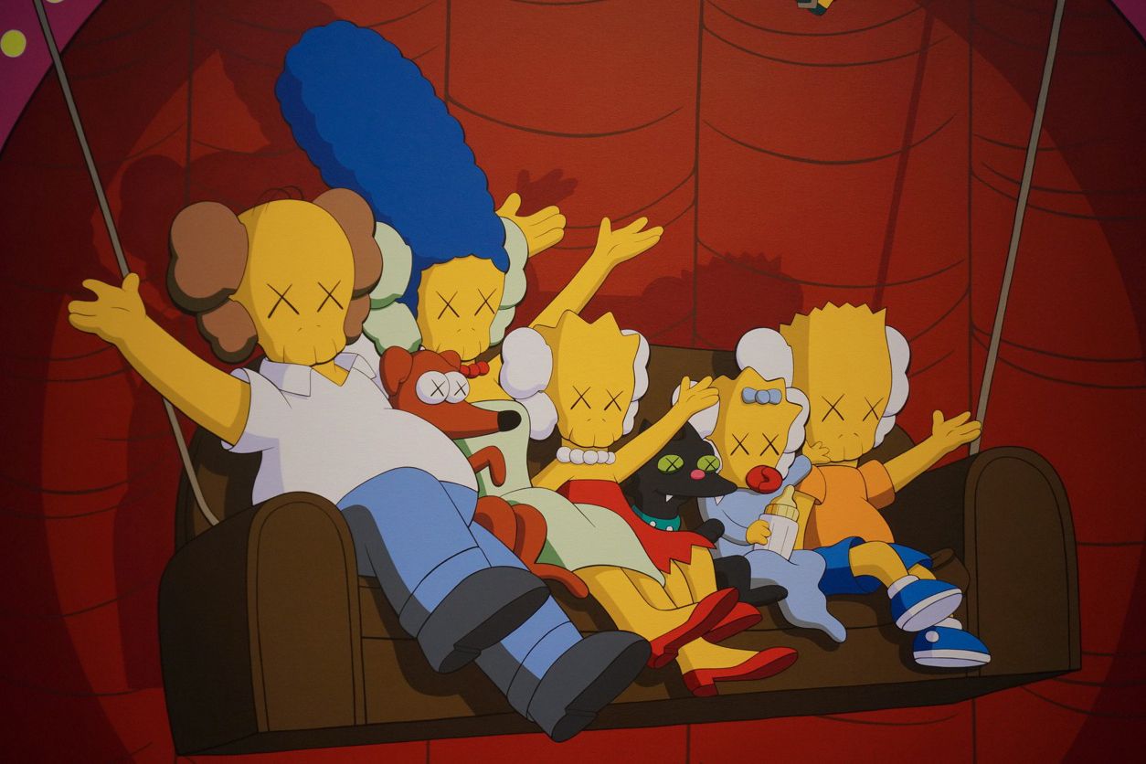 Kaws Simpsons Poster Wallpapers