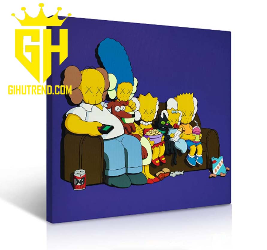 Kaws Simpsons Poster Wallpapers