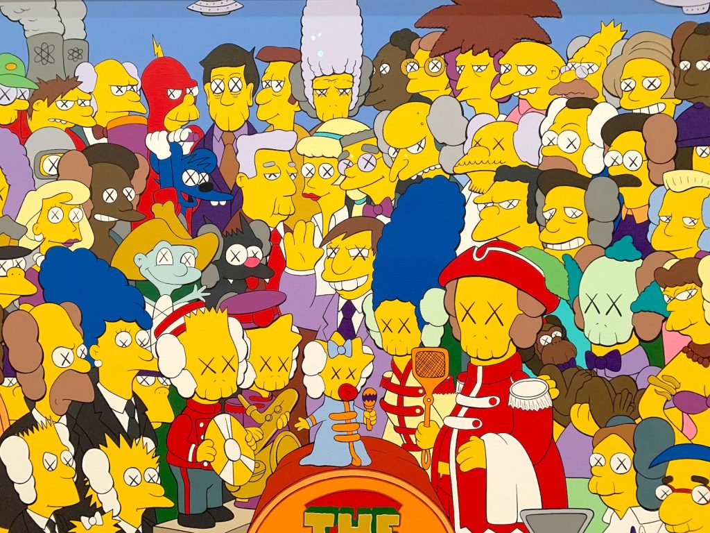 Kaws Simpsons Poster Wallpapers