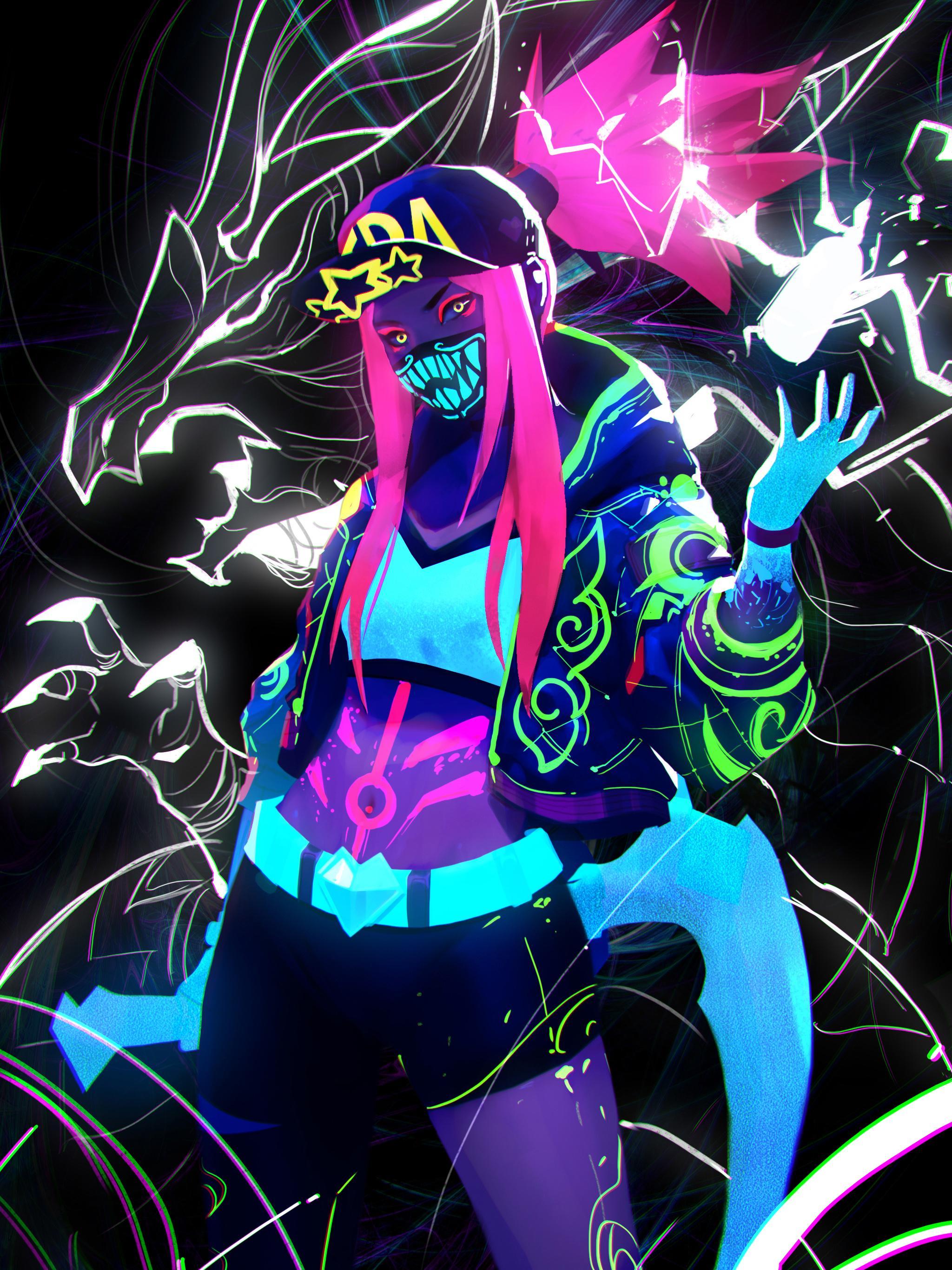 Kda Akali League Of Legends Wallpapers