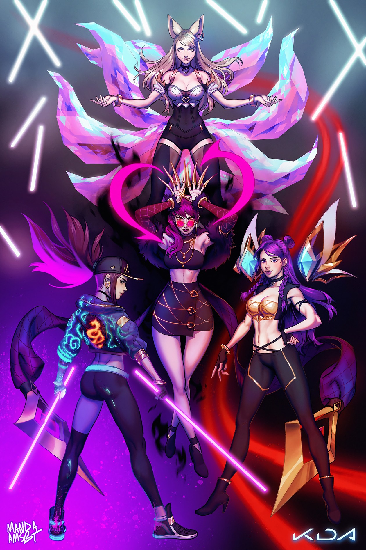 Kda Pop Stars Wallpapers