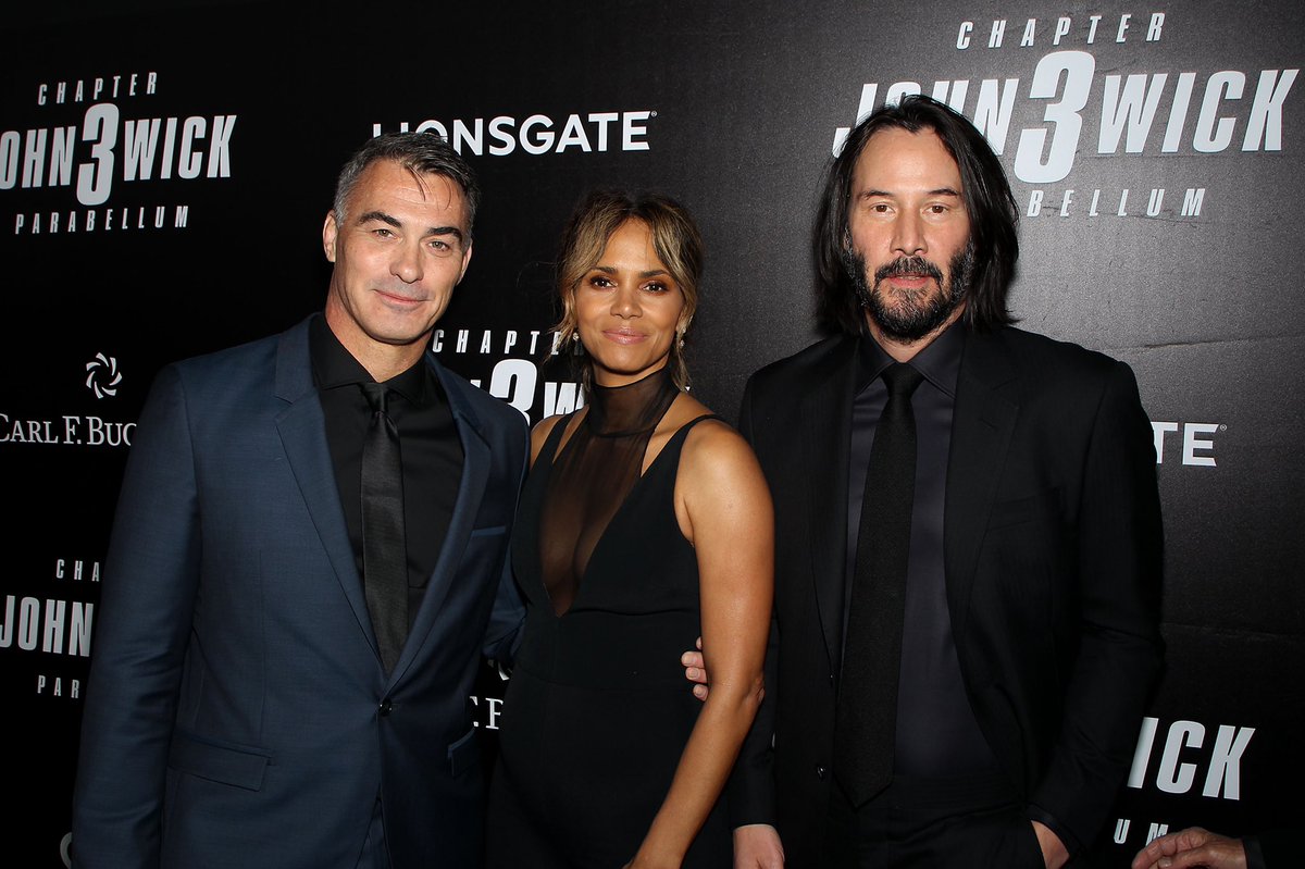 Keanu Reeves And Halle Berry In John Wick 3 Movie Wallpapers